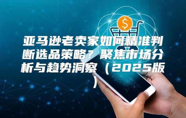 亚马逊老卖家如何精准判断选品策略？聚焦市场分析与趋势洞察2025版
