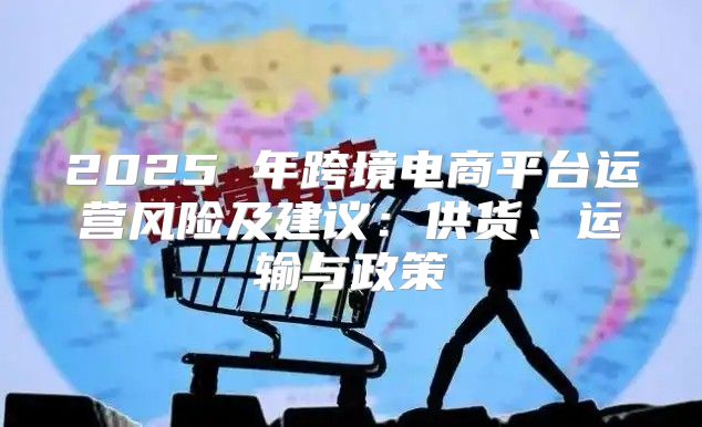2025 年跨境电商平台运营风险及建议：供货、运输与政策