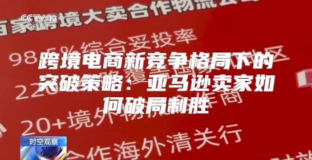 跨境电商新竞争格局下的突破策略：亚马逊卖家如何破局制胜
