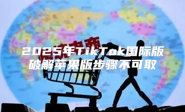 2025年TikTok国际版破解苹果版步骤不可取