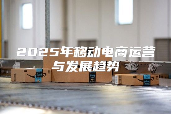 2025年移动电商运营与发展趋势