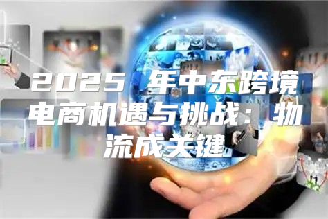 2025 年中东跨境电商机遇与挑战：物流成关键