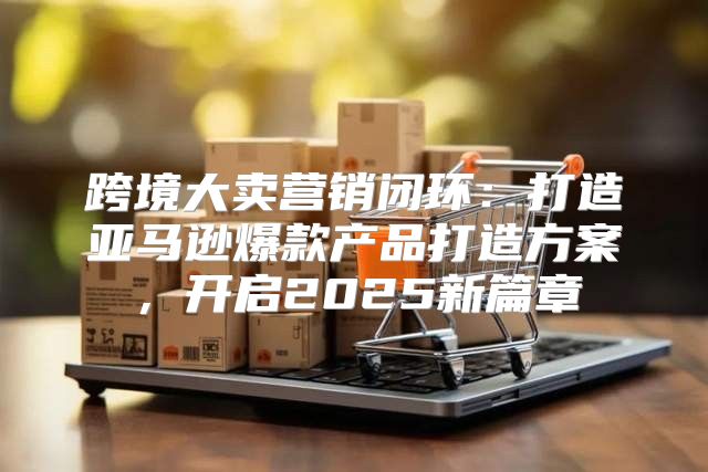 跨境大卖营销闭环：打造亚马逊爆款产品打造方案，开启2025新篇章