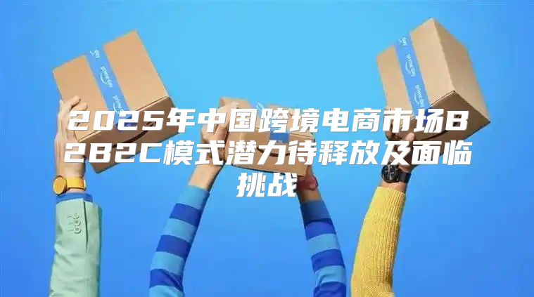 2025年中国跨境电商市场B2B2C模式潜力待释放及面临挑战
