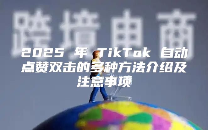 2025 年 TikTok 自动点赞双击的多种方法介绍及注意事项