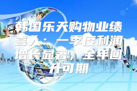 韩国乐天购物业绩喜人：一季度利润增长显著，全年回升可期
