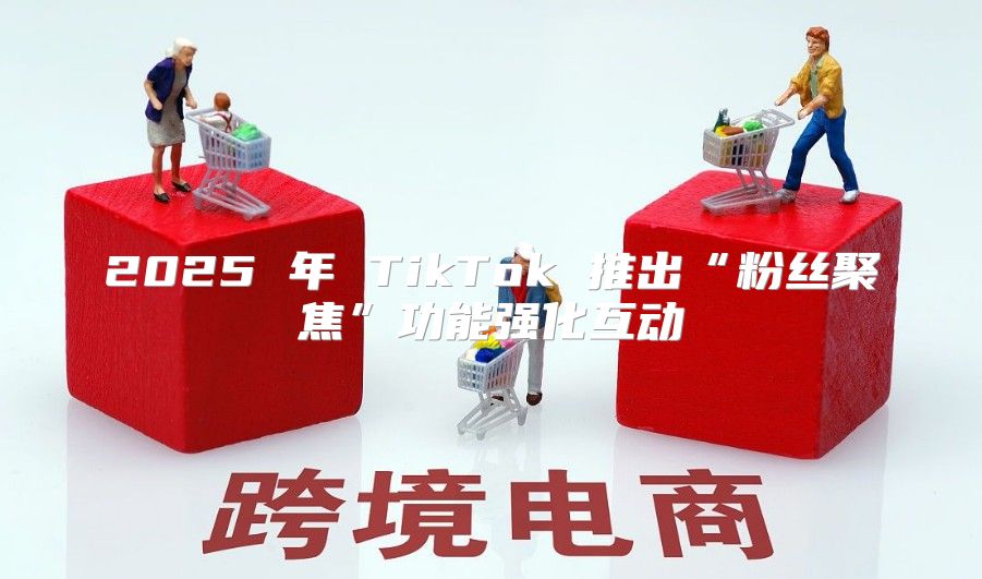 2025 年 TikTok 推出“粉丝聚焦”功能强化互动