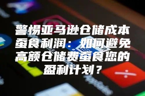 警惕亚马逊仓储成本蚕食利润：如何避免高额仓储费蚕食您的盈利计划？