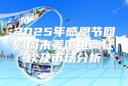 2025年感恩节网购周末美国电商狂欢及市场分析