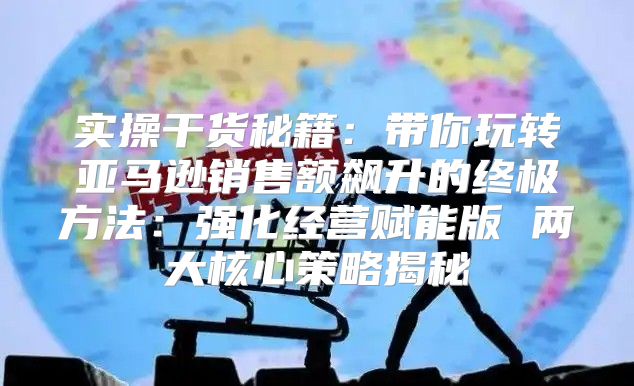 实操干货秘籍：带你玩转亚马逊销售额飙升的终极方法：强化经营赋能版 两大核心策略揭秘