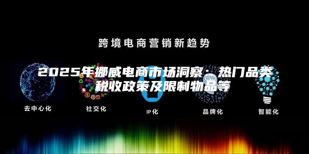 2025年挪威电商市场洞察：热门品类、税收政策及限制物品等