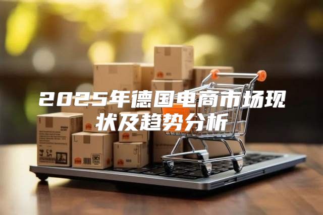 2025年德国电商市场现状及趋势分析