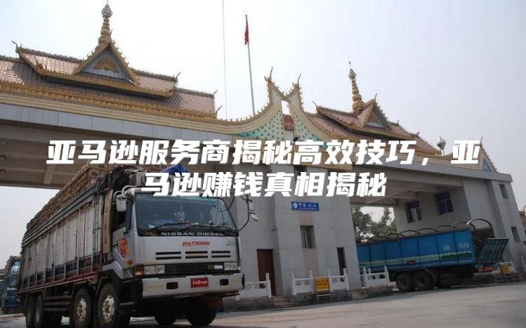 亚马逊服务商揭秘高效技巧，亚马逊赚钱真相揭秘