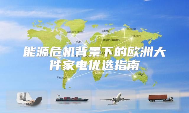 能源危机背景下的欧洲大件家电优选指南