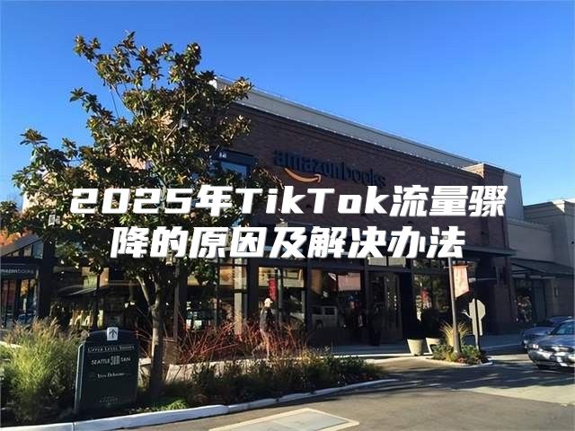 2025年TikTok流量骤降的原因及解决办法