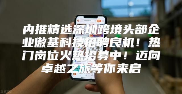 内推精选深圳跨境头部企业傲基科技招聘良机！热门岗位火热招募中！迈向卓越之旅等你来启