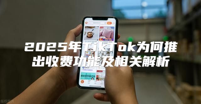 2025年TikTok为何推出收费功能及相关解析