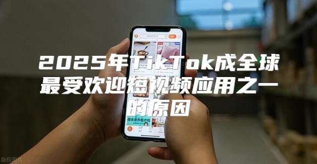2025年TikTok成全球最受欢迎短视频应用之一的原因