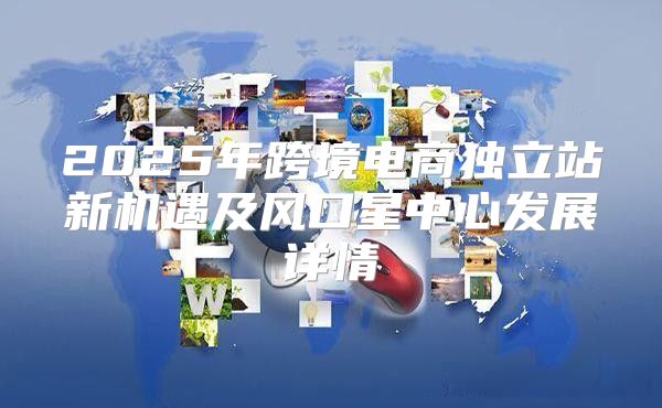 2025年跨境电商独立站新机遇及风口星中心发展详情