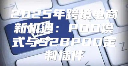 2025年跨境电商新机遇：POD模式与S2BPOD定制插件