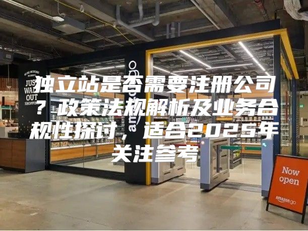 独立站是否需要注册公司？政策法规解析及业务合规性探讨，适合2025年关注参考