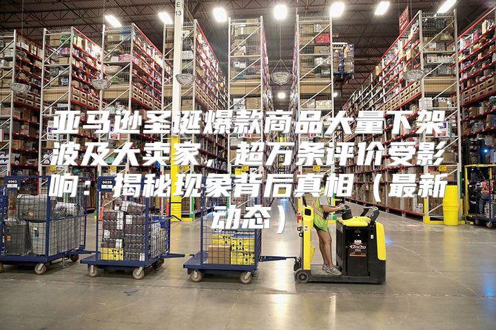 亚马逊圣诞爆款商品大量下架波及大卖家，超万条评价受影响：揭秘现象背后真相最新动态