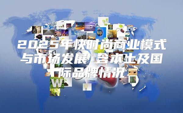 2025年快时尚商业模式与市场发展 含本土及国际品牌情况