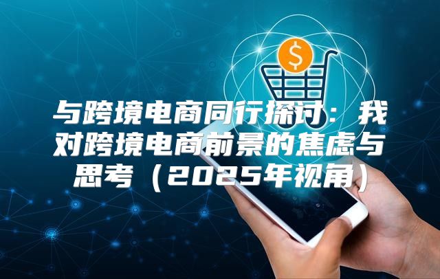 与跨境电商同行探讨：我对跨境电商前景的焦虑与思考2025年视角