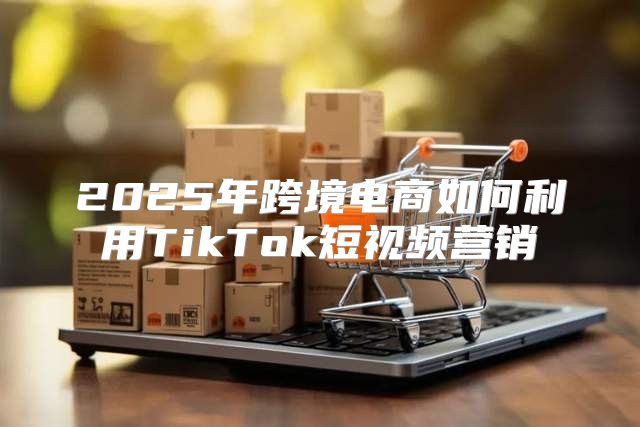 2025年跨境电商如何利用TikTok短视频营销