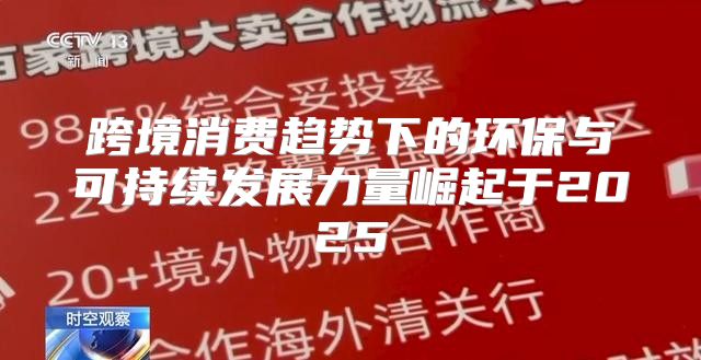 跨境消费趋势下的环保与可持续发展力量崛起于2025