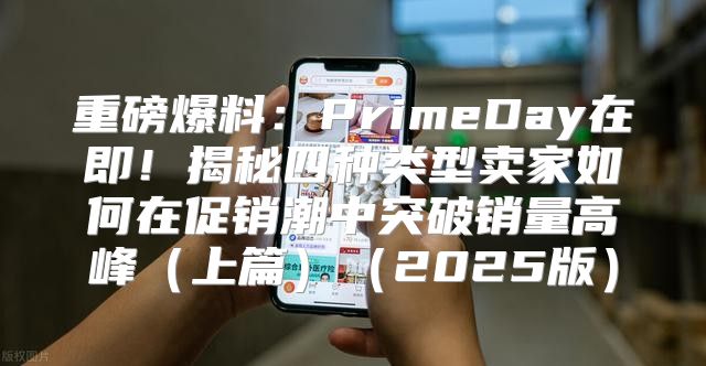重磅爆料：PrimeDay在即！揭秘四种类型卖家如何在促销潮中突破销量高峰上篇2025版