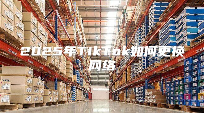 2025年TikTok如何更换网络