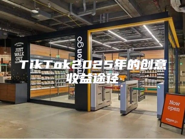 TikTok2025年的创意收益途径