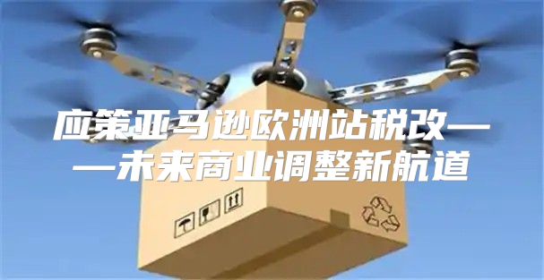 应策亚马逊欧洲站税改——未来商业调整新航道