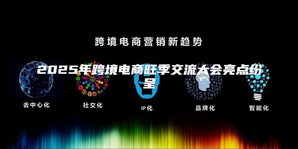 2025年跨境电商旺季交流大会亮点纷呈