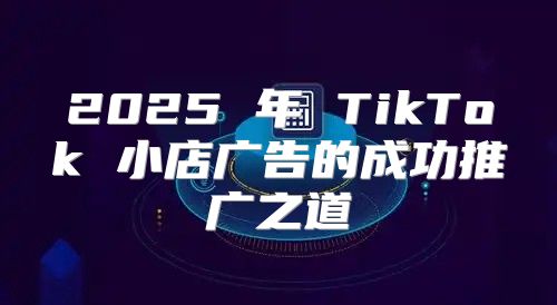 2025 年 TikTok 小店广告的成功推广之道
