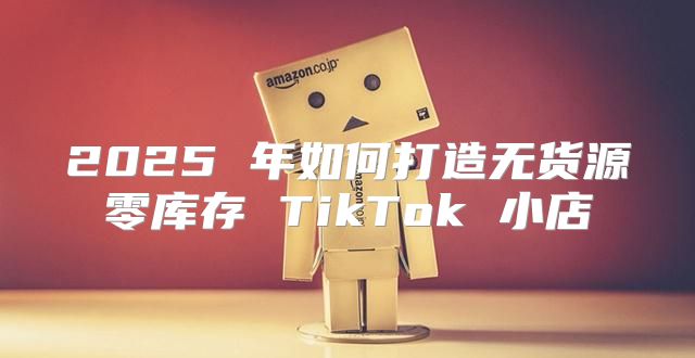 2025 年如何打造无货源零库存 TikTok 小店
