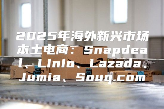 2025年海外新兴市场本土电商：Snapdeal、Linio、Lazada、Jumia、Souq.com