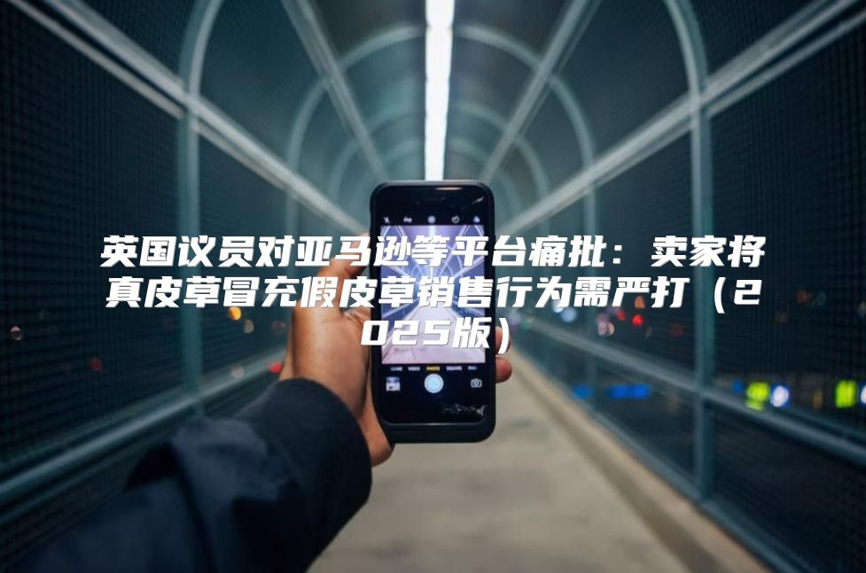 英国议员对亚马逊等平台痛批：卖家将真皮草冒充假皮草销售行为需严打2025版