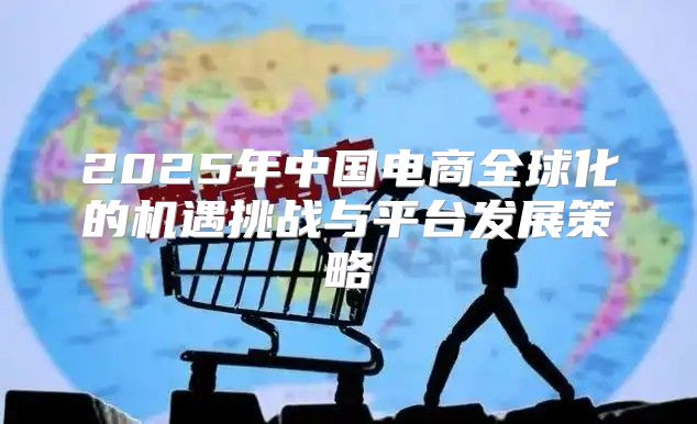 2025年中国电商全球化的机遇挑战与平台发展策略