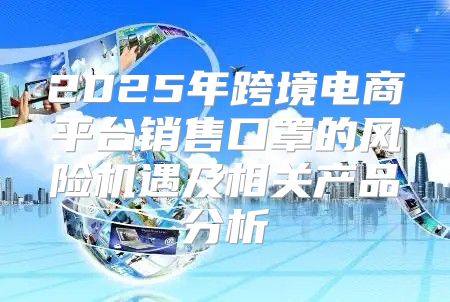 2025年跨境电商平台销售口罩的风险机遇及相关产品分析