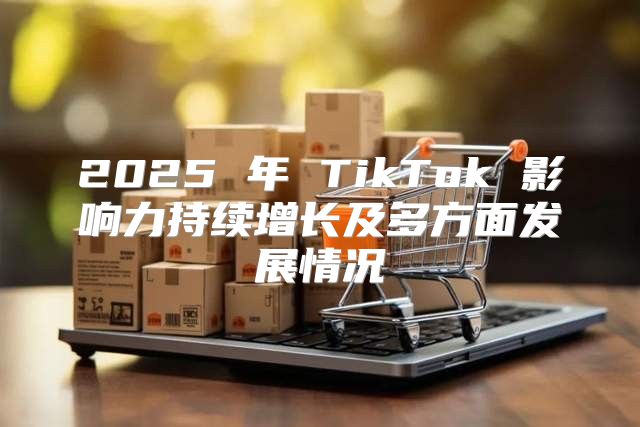 2025 年 TikTok 影响力持续增长及多方面发展情况