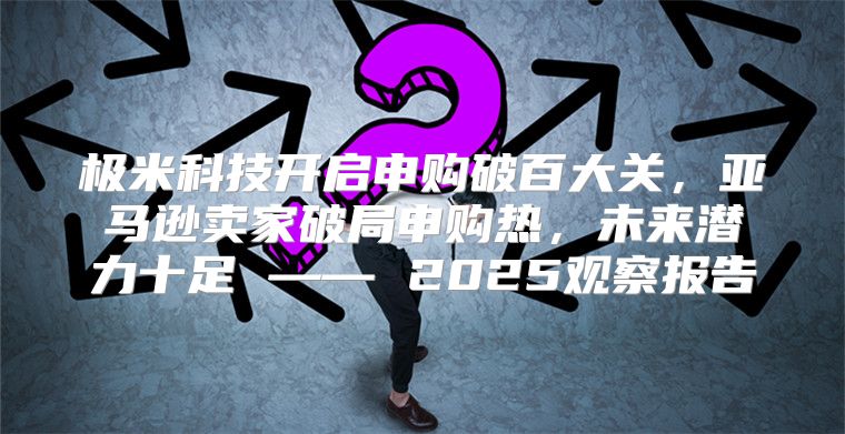 极米科技开启申购破百大关，亚马逊卖家破局申购热，未来潜力十足 —— 2025观察报告
