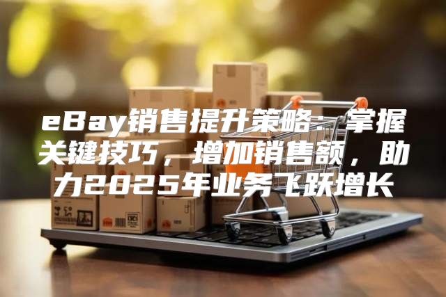eBay销售提升策略：掌握关键技巧，增加销售额，助力2025年业务飞跃增长