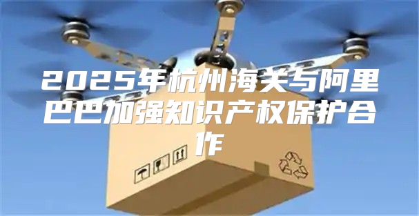 2025年杭州海关与阿里巴巴加强知识产权保护合作