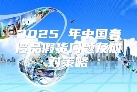 2025 年中国奢侈品假货问题及应对策略