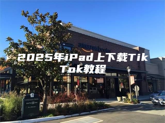 2025年iPad上下载TikTok教程