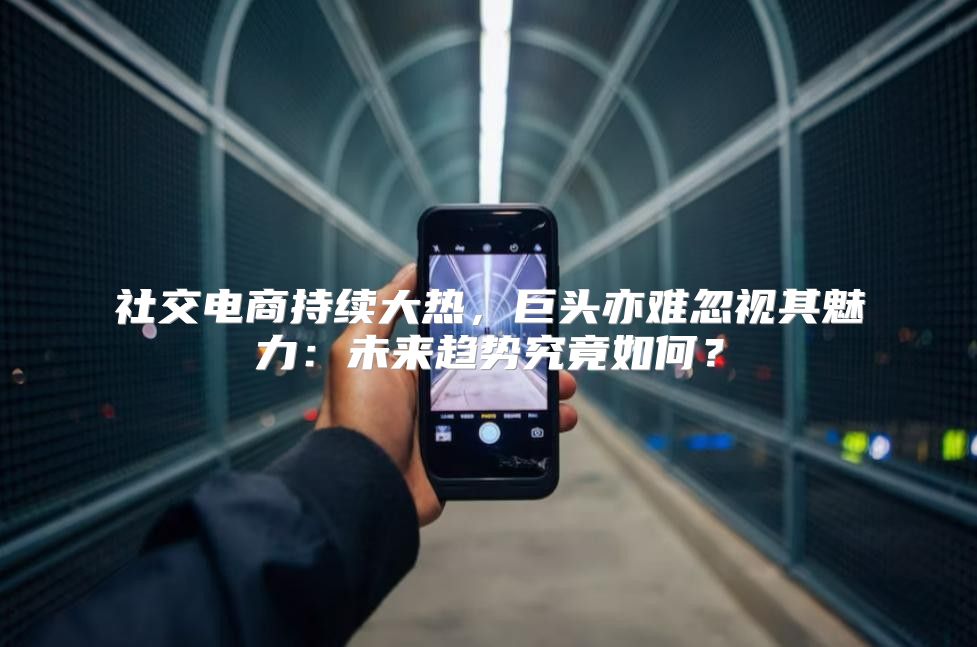 社交电商持续大热，巨头亦难忽视其魅力：未来趋势究竟如何？