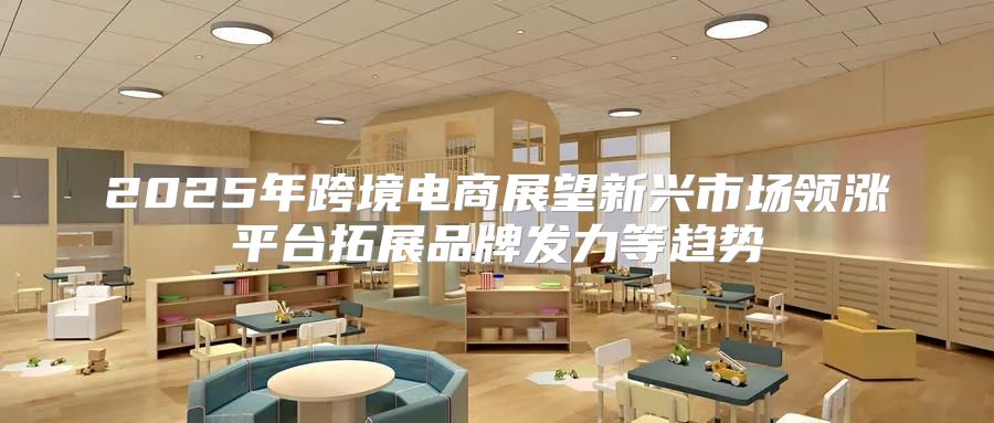 2025年跨境电商展望新兴市场领涨平台拓展品牌发力等趋势