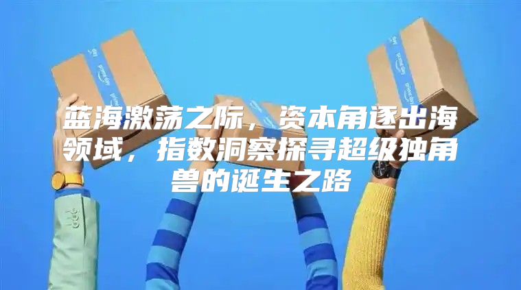 蓝海激荡之际，资本角逐出海领域，指数洞察探寻超级独角兽的诞生之路